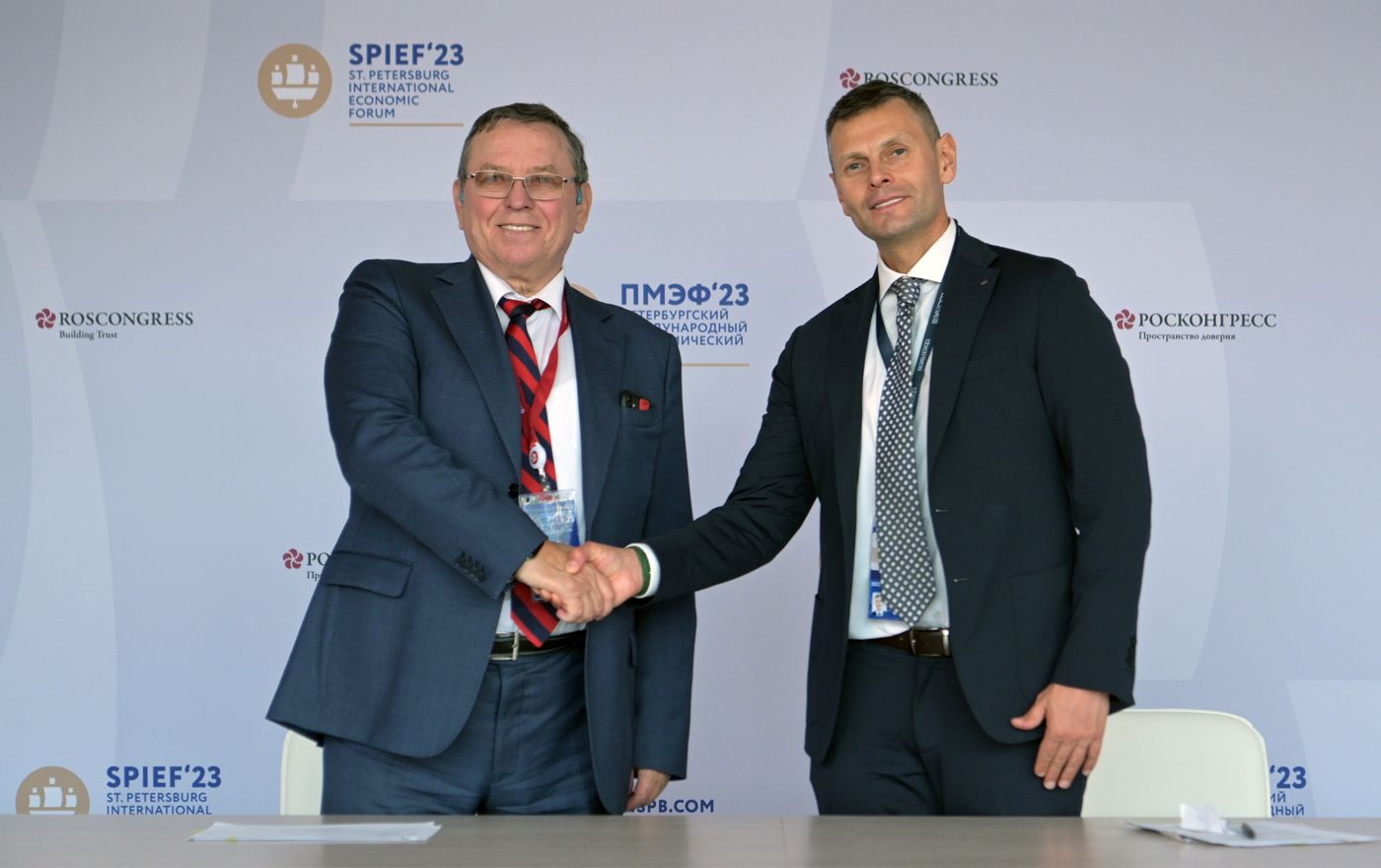 SPIEF-2023. Signing ceremonies