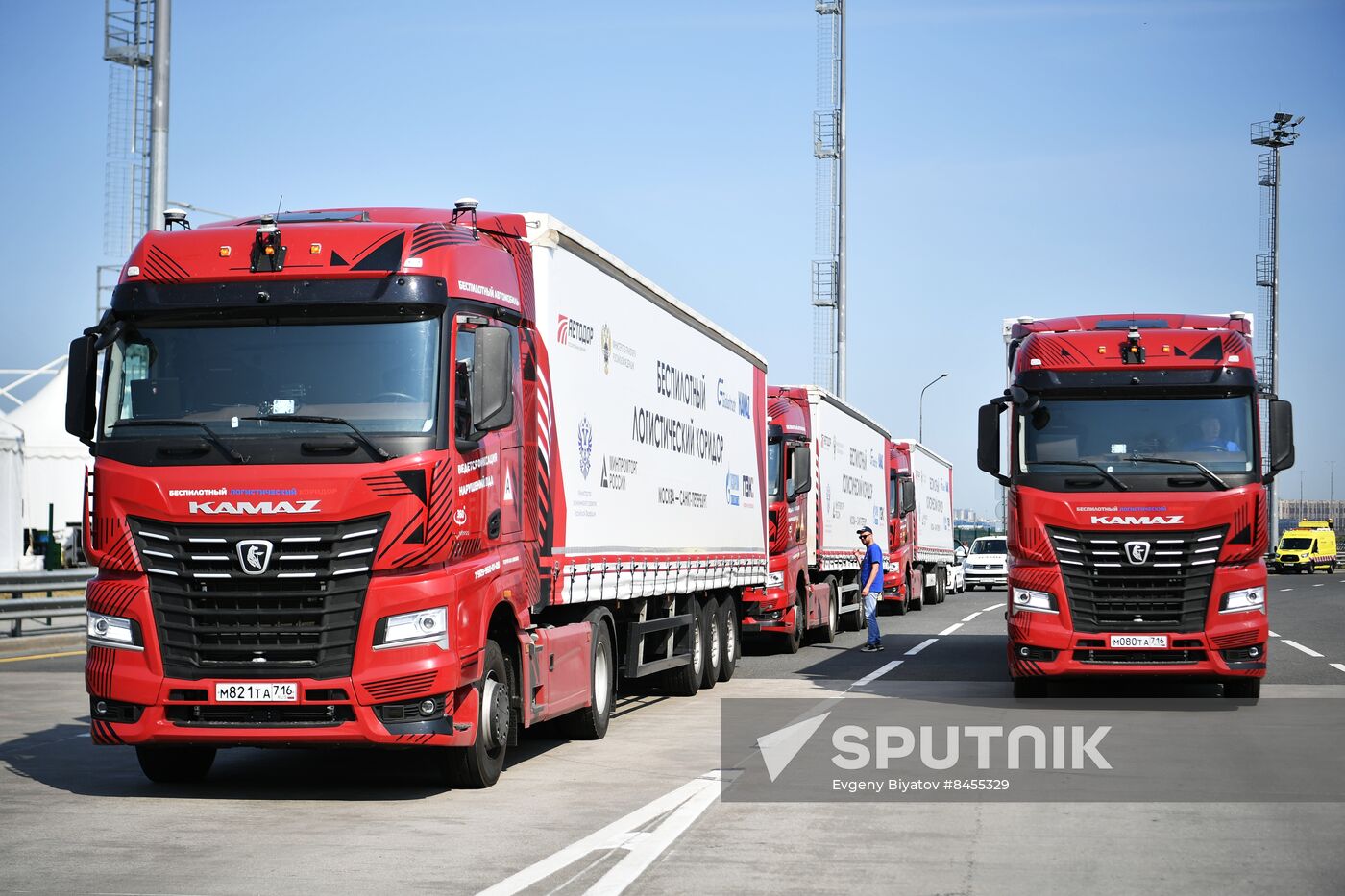 SPIEF-2023. Launching driverless trucks from St. Petersburg to Moscow