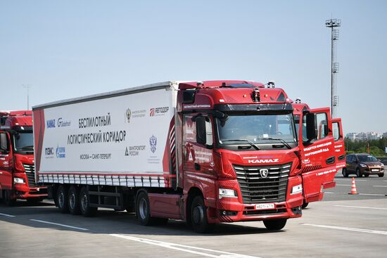SPIEF-2023. Launching driverless trucks from St. Petersburg to Moscow