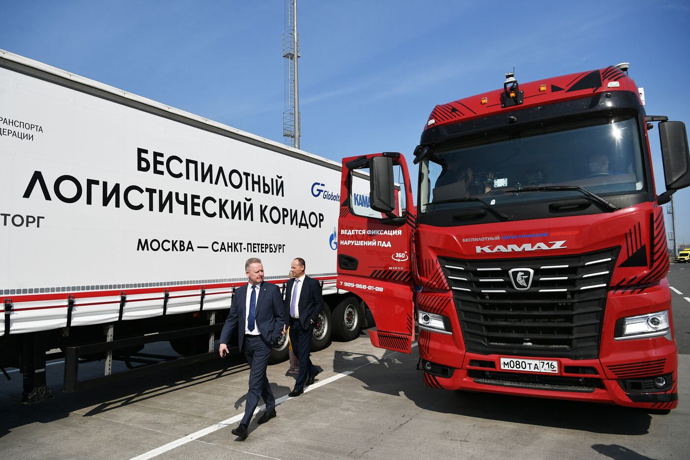 SPIEF-2023. Launching driverless trucks from St. Petersburg to Moscow