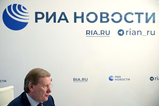 SPIEF-2023. RIA Novosti stand
