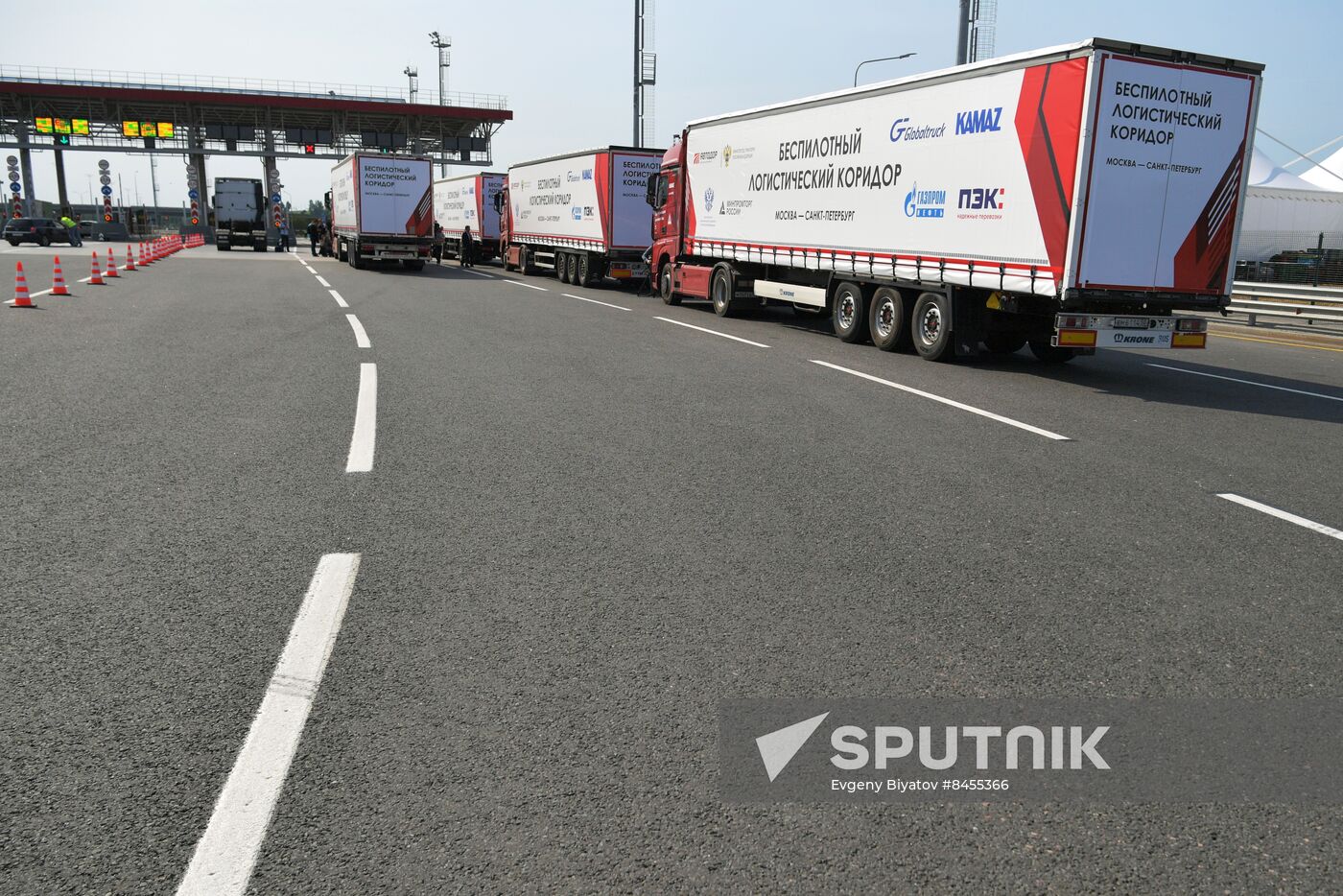 SPIEF-2023. Launching driverless trucks from St. Petersburg to Moscow