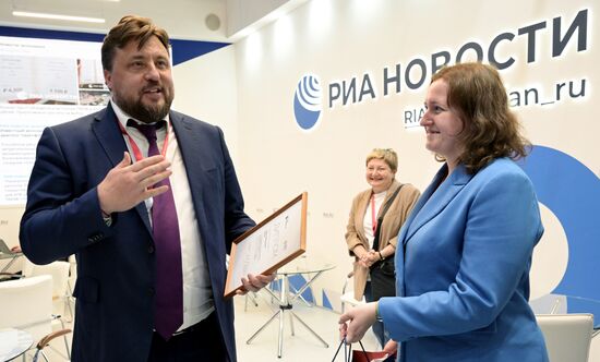 SPIEF-2023. RIA Novosti stand