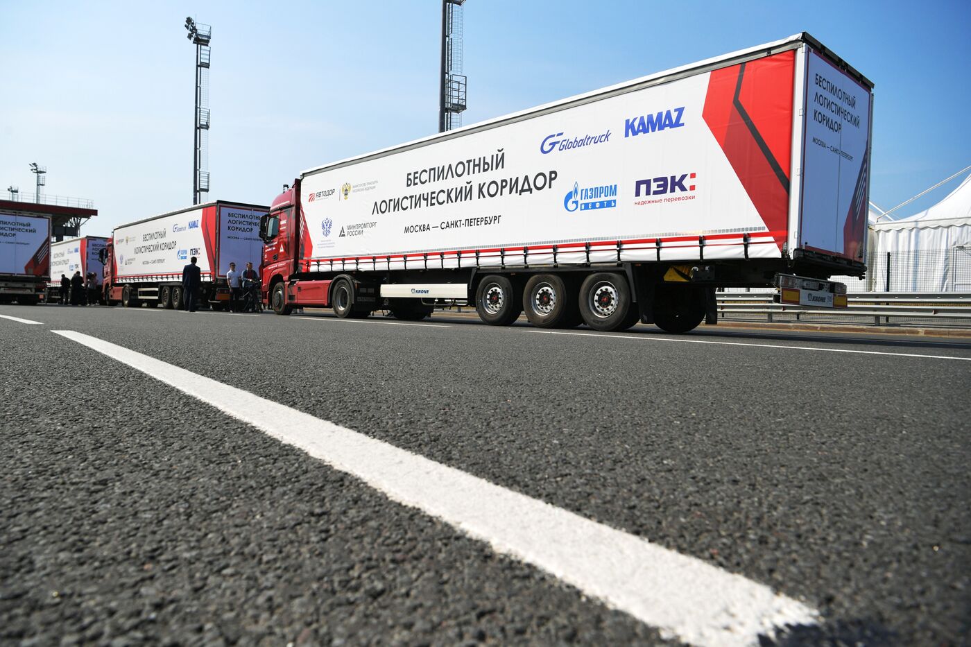 SPIEF-2023. Launching driverless trucks from St. Petersburg to Moscow