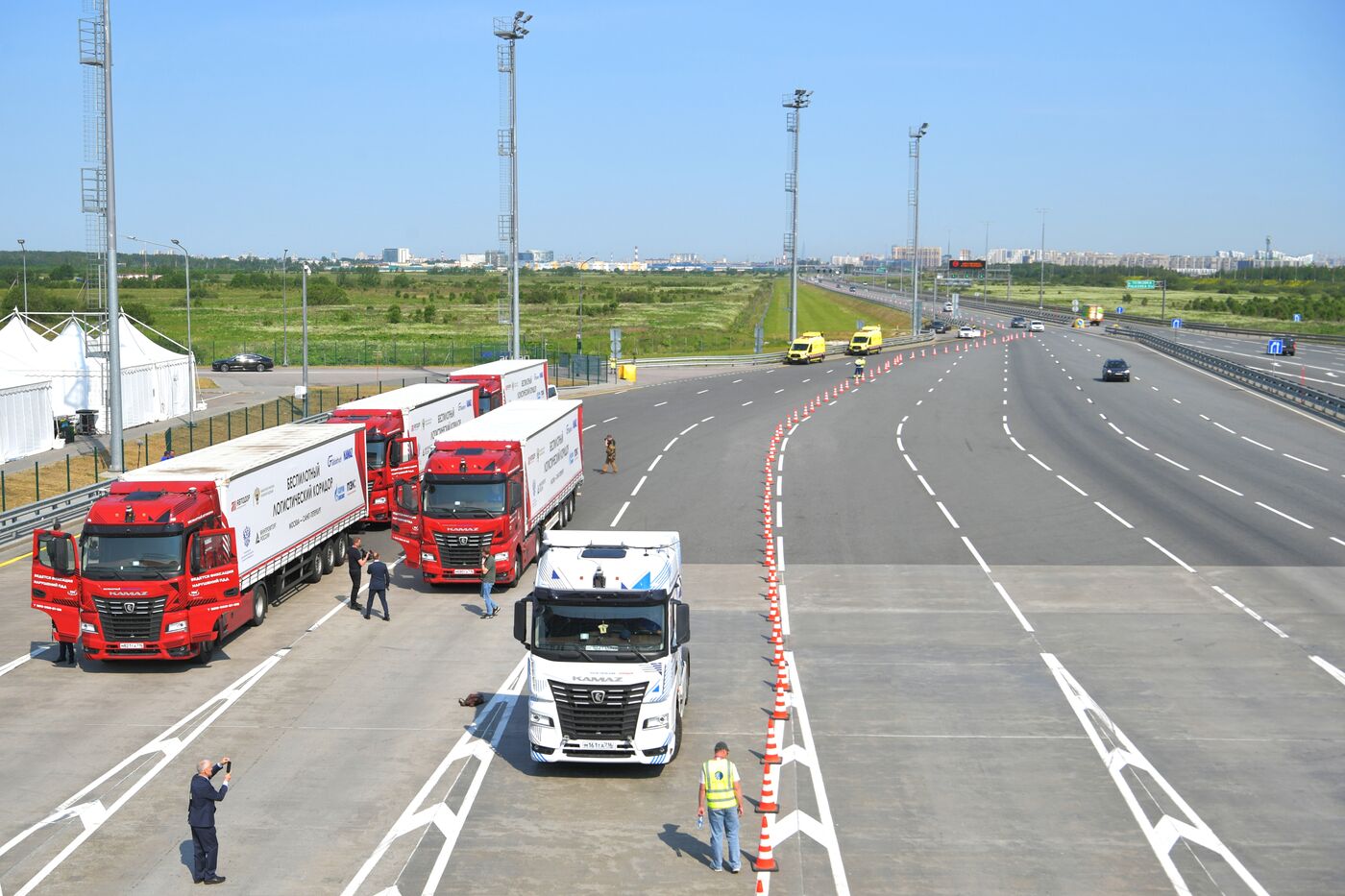 SPIEF-2023. Launching driverless trucks from St. Petersburg to Moscow