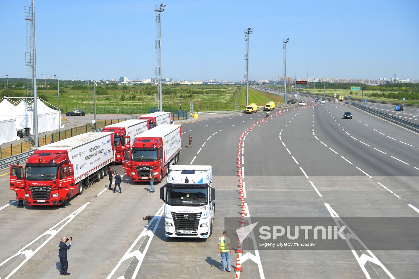 SPIEF-2023. Launching driverless trucks from St. Petersburg to Moscow