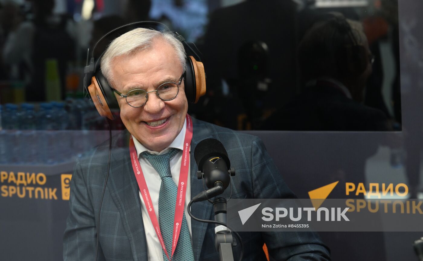 SPIEF-2023. Sputnik radio