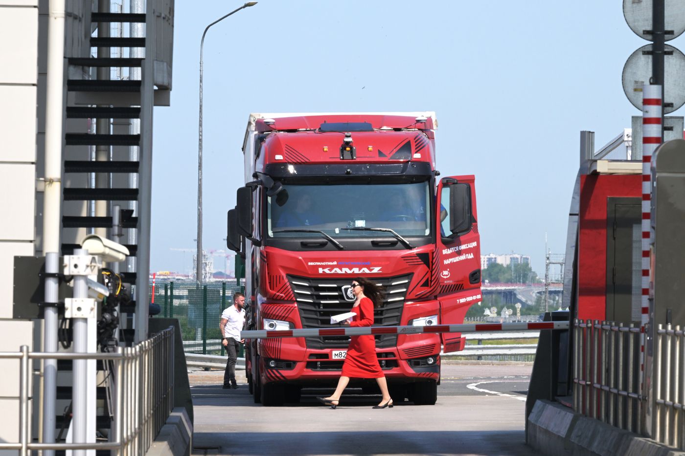 SPIEF-2023. Launching driverless trucks from St. Petersburg to Moscow