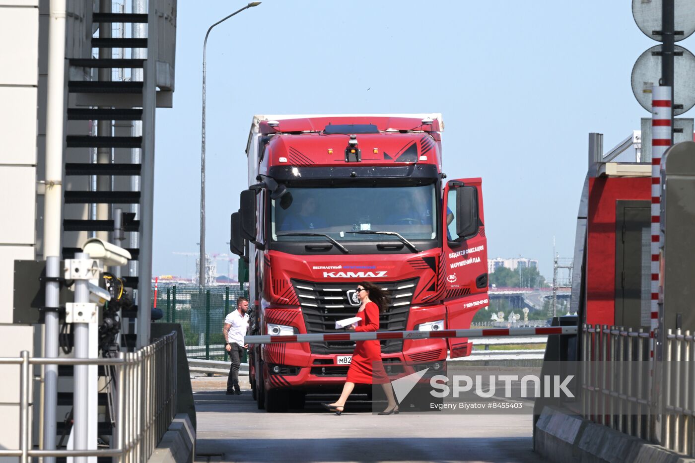 SPIEF-2023. Launching driverless trucks from St. Petersburg to Moscow