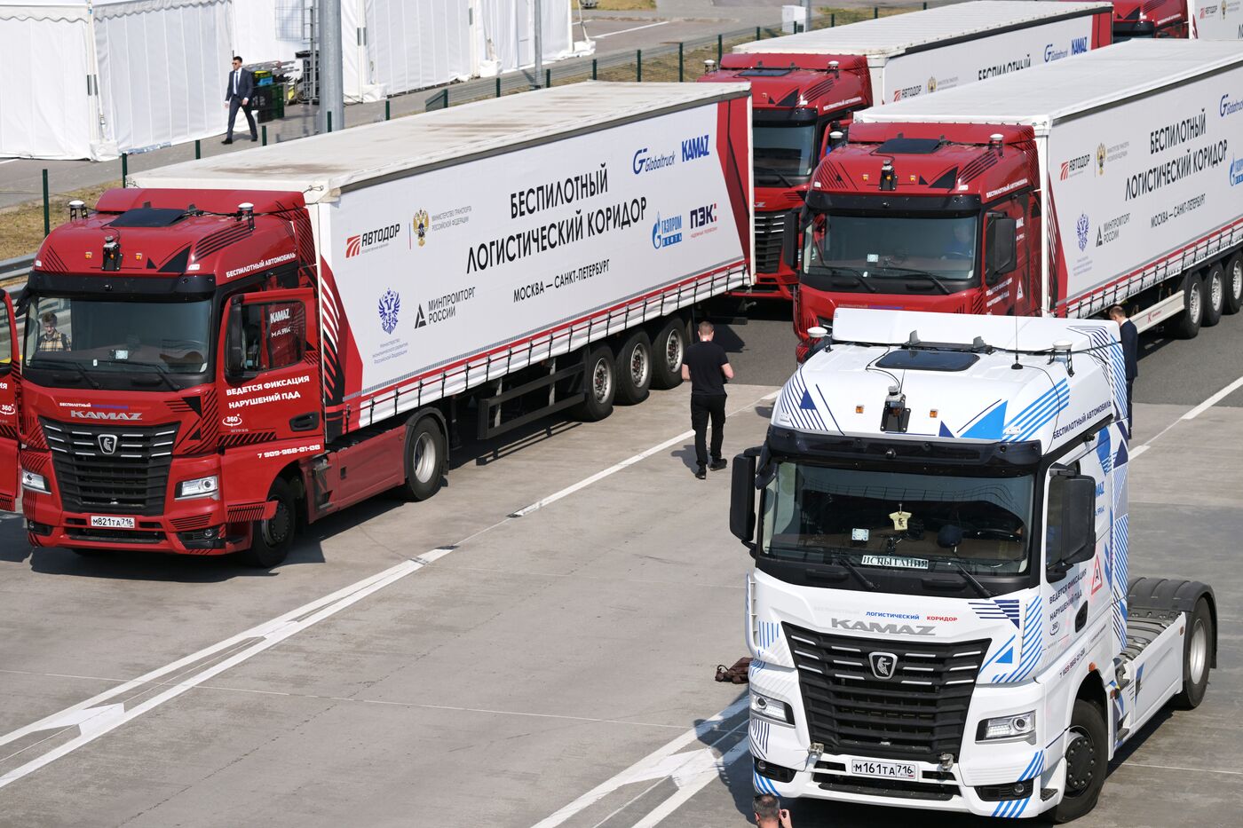 SPIEF-2023. Launching driverless trucks from St. Petersburg to Moscow