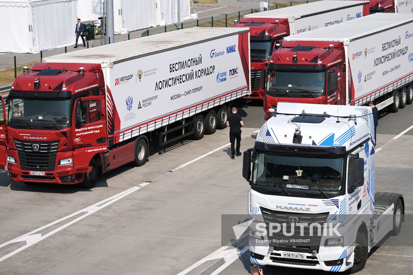 SPIEF-2023. Launching driverless trucks from St. Petersburg to Moscow