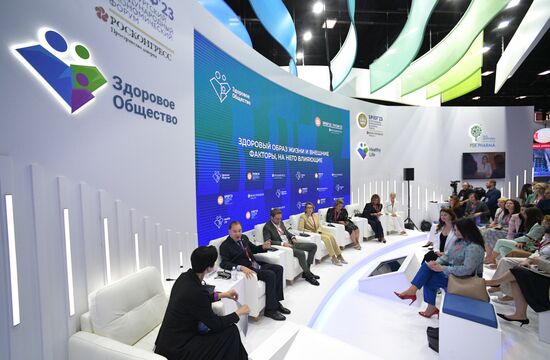 SPIEF-2023. A Healthy Lifestyle and the External Factors Affecting It