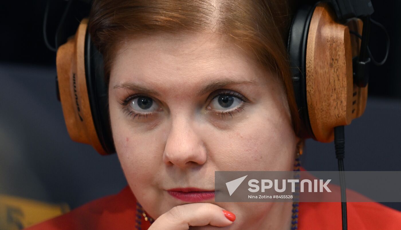 SPIEF-2023. Sputnik radio