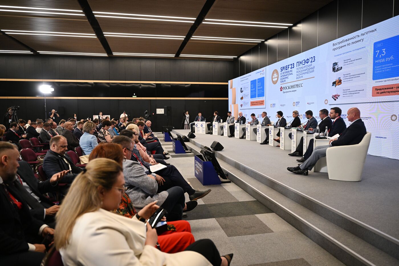 SPIEF-2023. Finance for Growing Businesses: Rates, Conditions, and Support