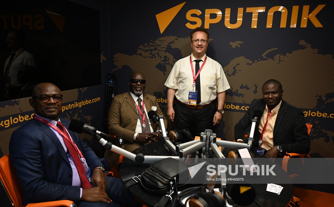 SPIEF-2023. Sputnik radio