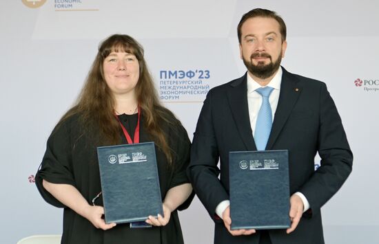 SPIEF-2023. Signing ceremonies