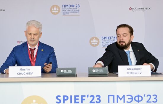 SPIEF-2023. Signing ceremonies