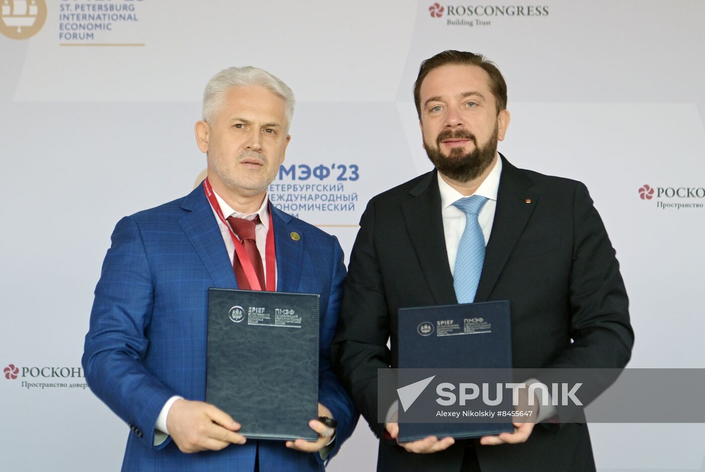 SPIEF-2023. Signing ceremonies