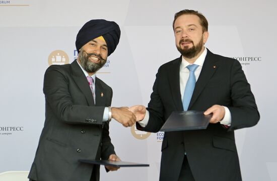 SPIEF-2023. Signing ceremonies