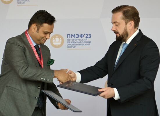 SPIEF-2023. Signing ceremonies