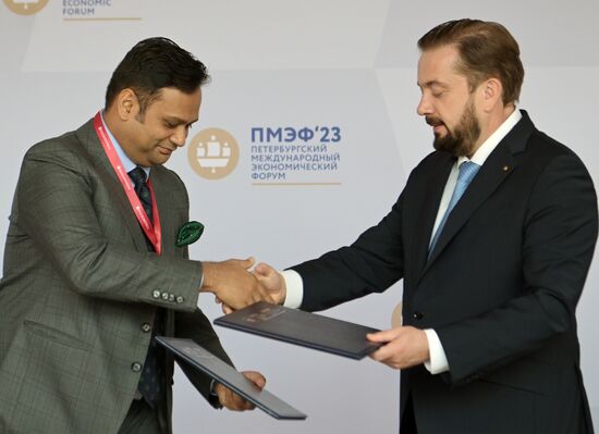 SPIEF-2023. Signing ceremonies