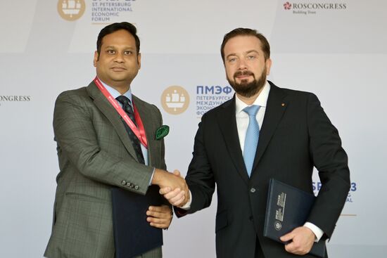 SPIEF-2023. Signing ceremonies