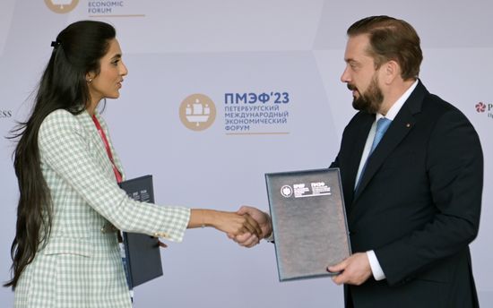 SPIEF-2023. Signing ceremonies