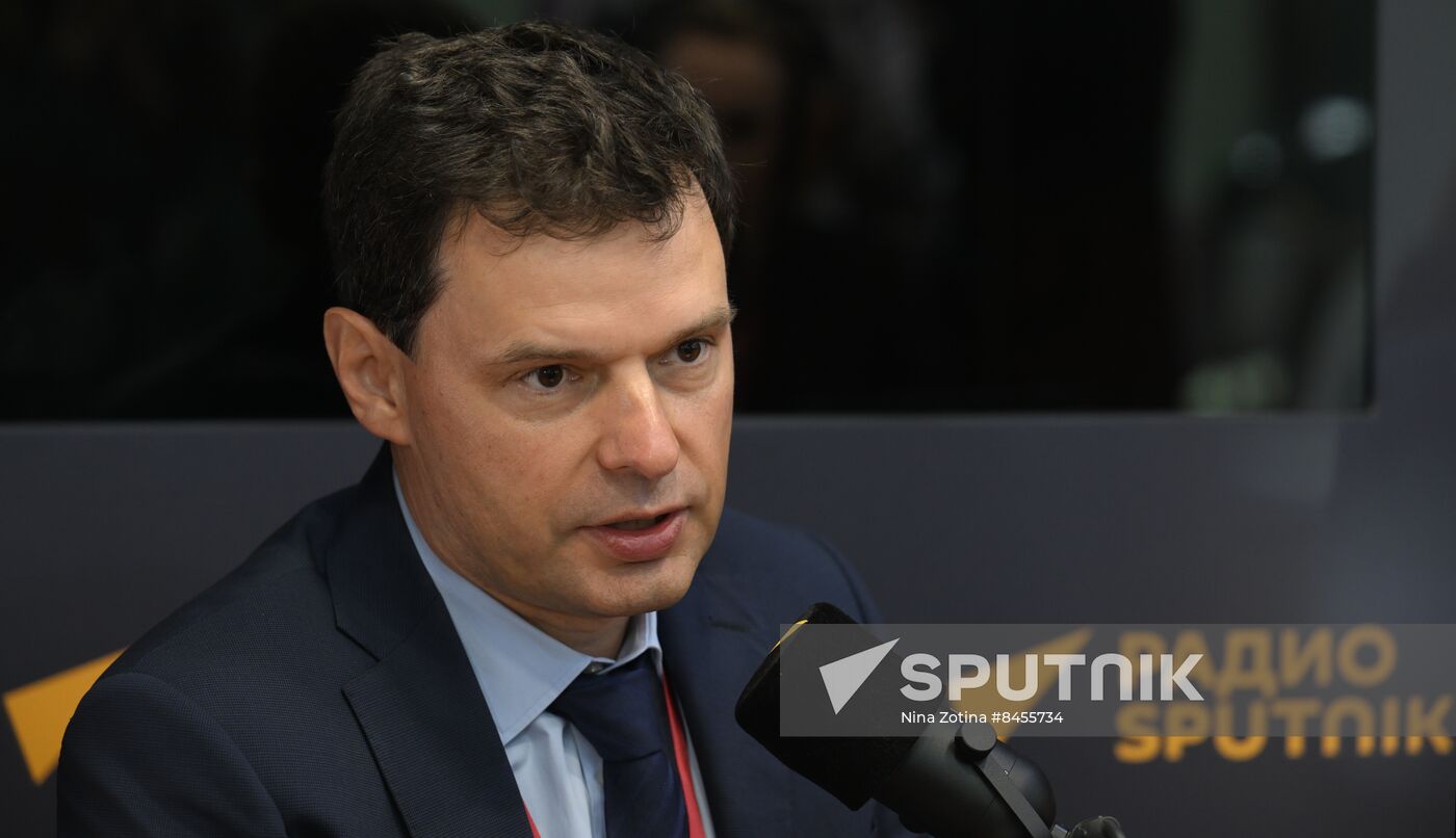 SPIEF-2023. Sputnik radio