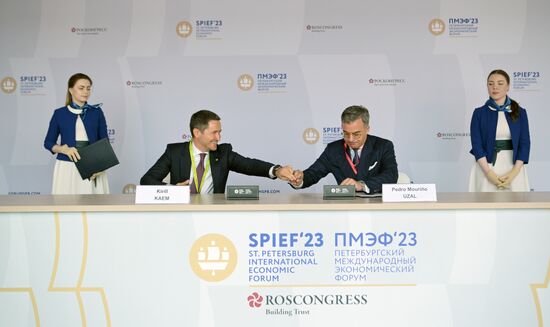 SPIEF-2023. Signing ceremonies