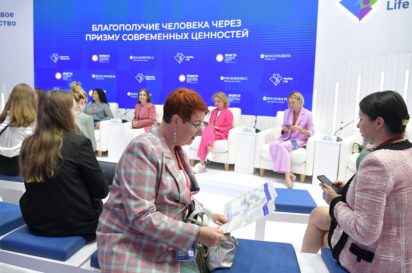 SPIEF-2023. Human Well-Being Through the Prism of Modern Values