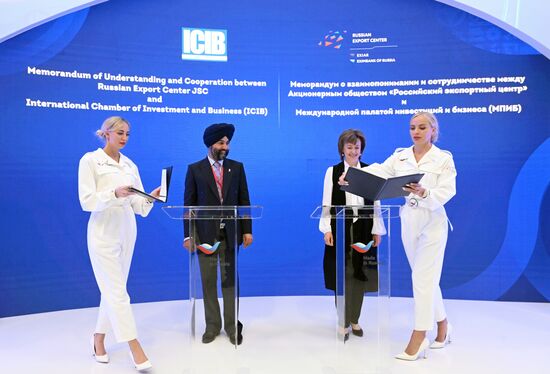 SPIEF-2023. Signing ceremonies