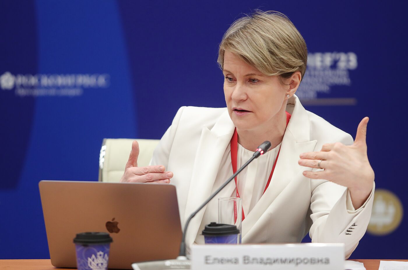 SPIEF-2023. Meeting of Coordinating Council for Information Technology of Sirius University of Science and Technology