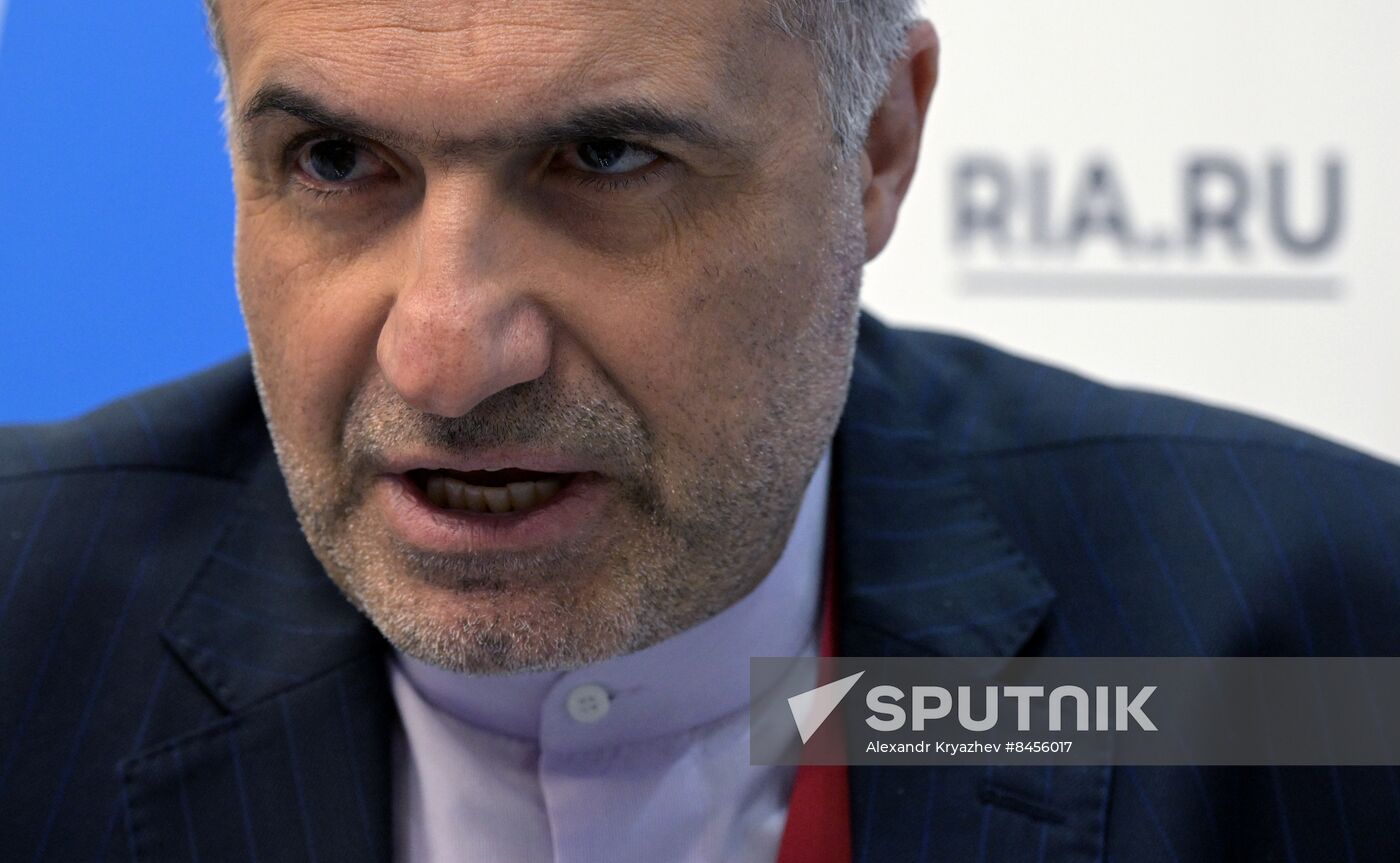 SPIEF-2023. RIA Novosti stand