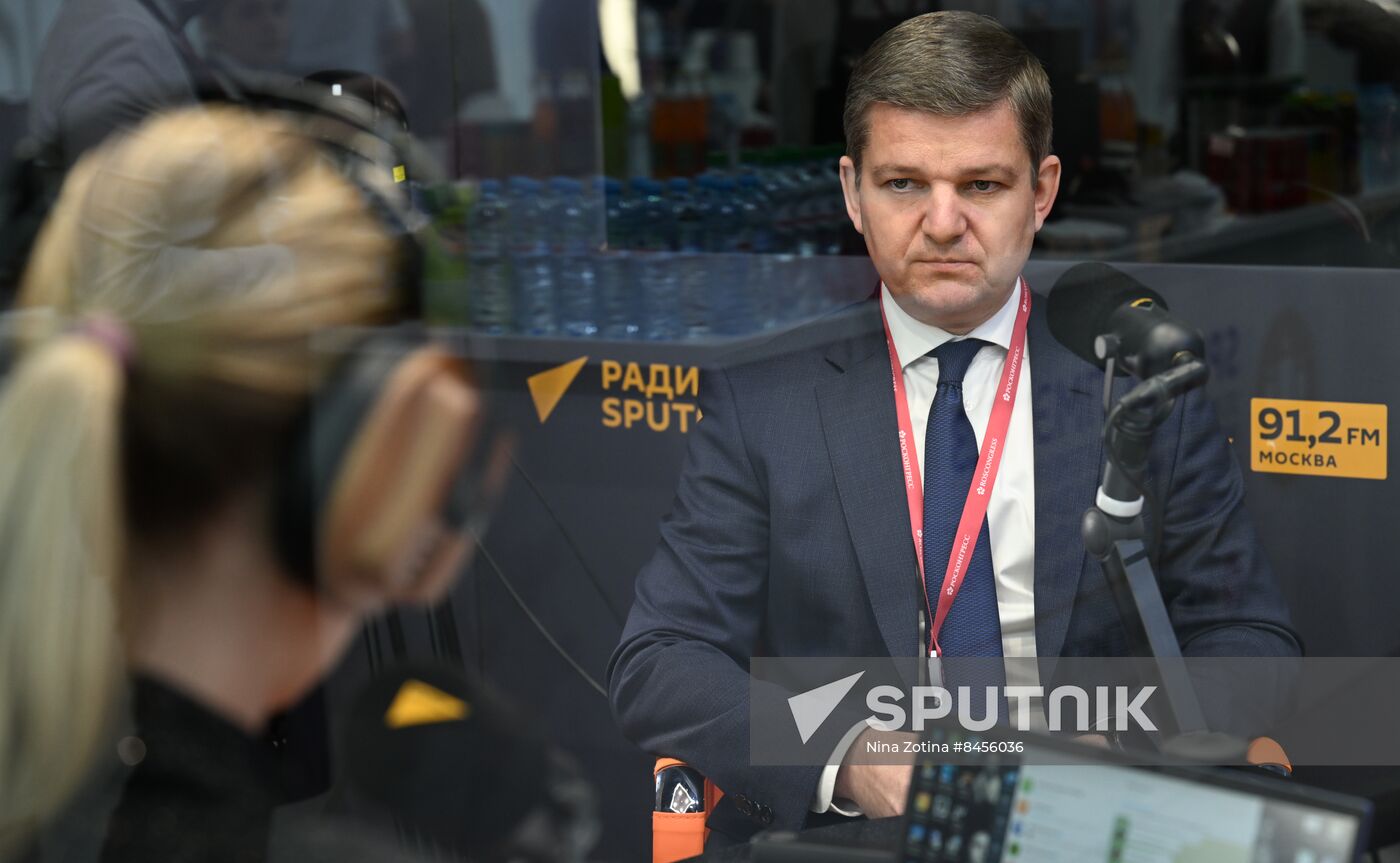 SPIEF-2023. Sputnik radio