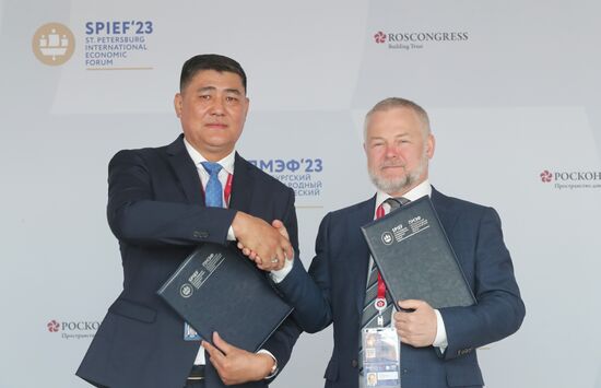 SPIEF-2023. Signing ceremonies