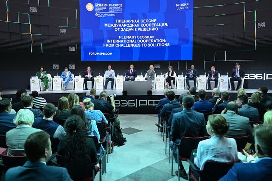 SPIEF-2023. International Cooperation: From Challenges to Solutions