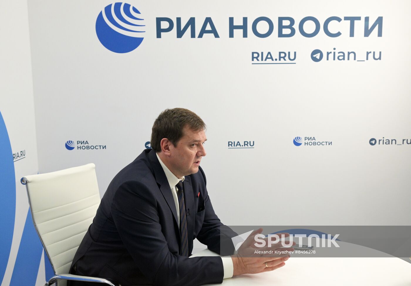 SPIEF-2023. RIA Novosti stand