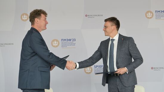 SPIEF-2023. Signing ceremonies