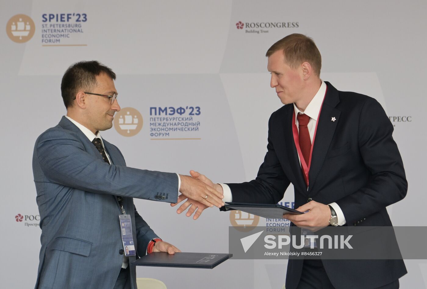 SPIEF-2023. Signing ceremonies