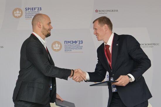 SPIEF-2023. Signing ceremonies