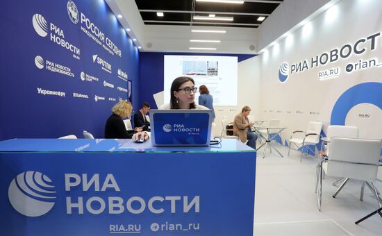 SPIEF-2023. RIA Novosti stand