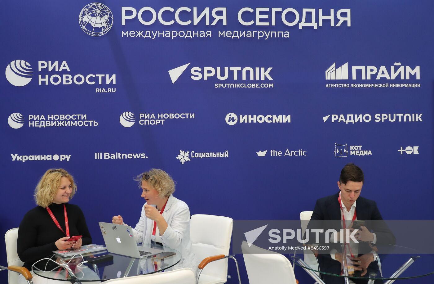 SPIEF-2023. RIA Novosti stand