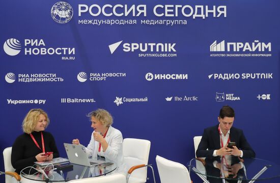 SPIEF-2023. RIA Novosti stand