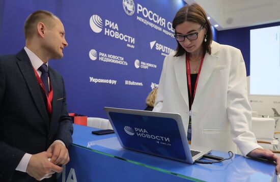 SPIEF-2023. RIA Novosti stand