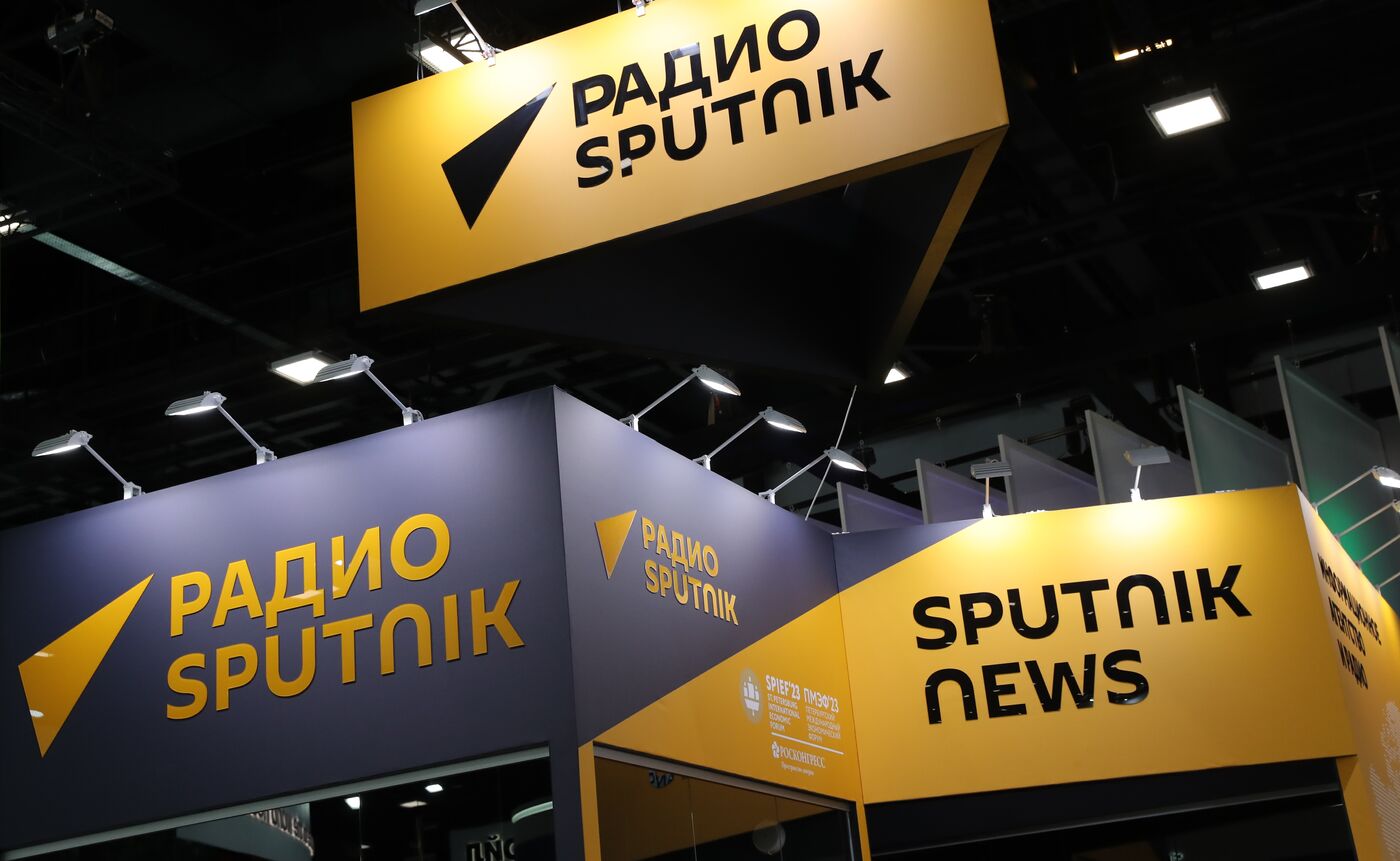 SPIEF-2023. Sputnik radio