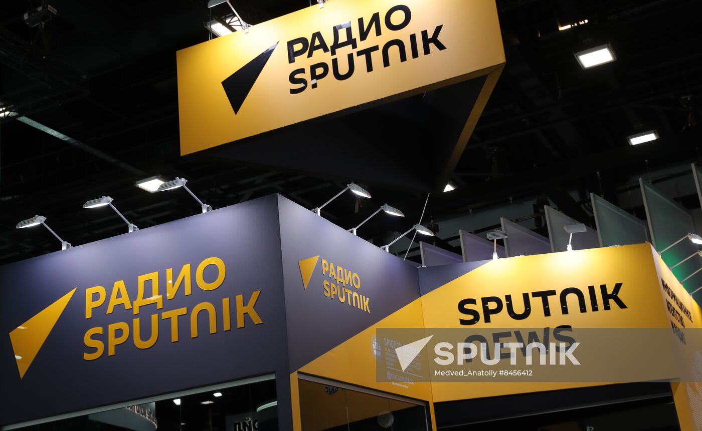 SPIEF-2023. Sputnik radio