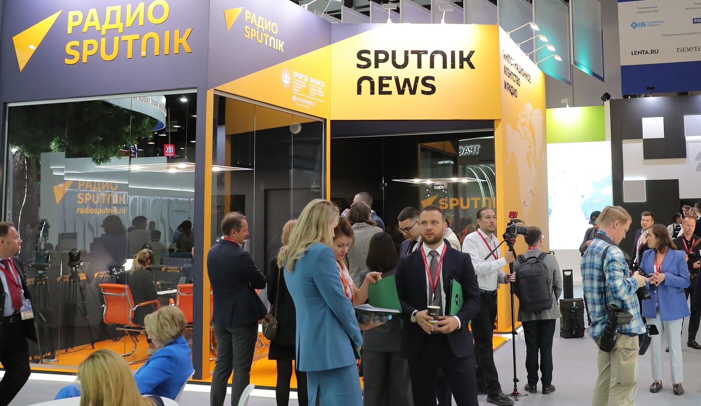 SPIEF-2023. Sputnik radio