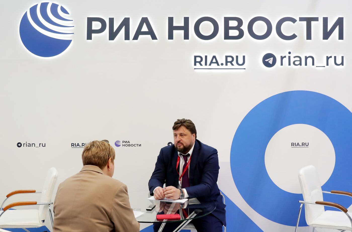 SPIEF-2023. RIA Novosti stand