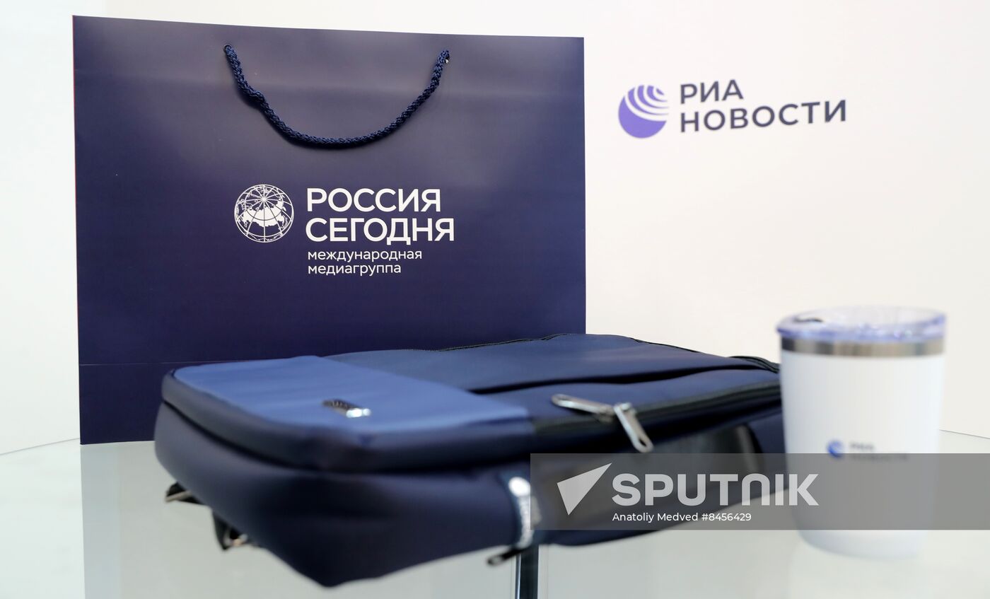 SPIEF-2023. RIA Novosti stand