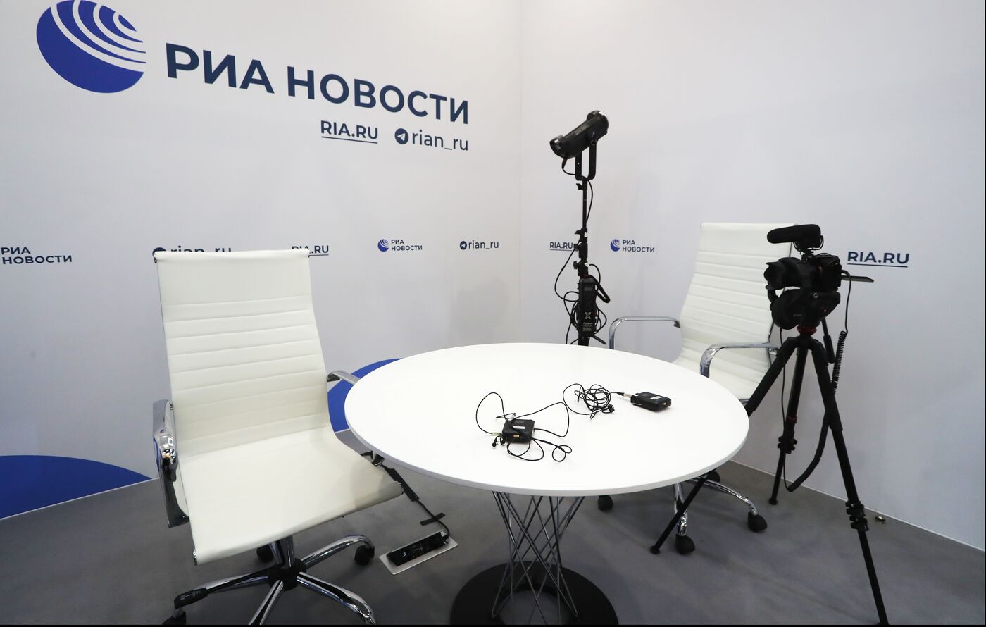 SPIEF-2023. RIA Novosti stand